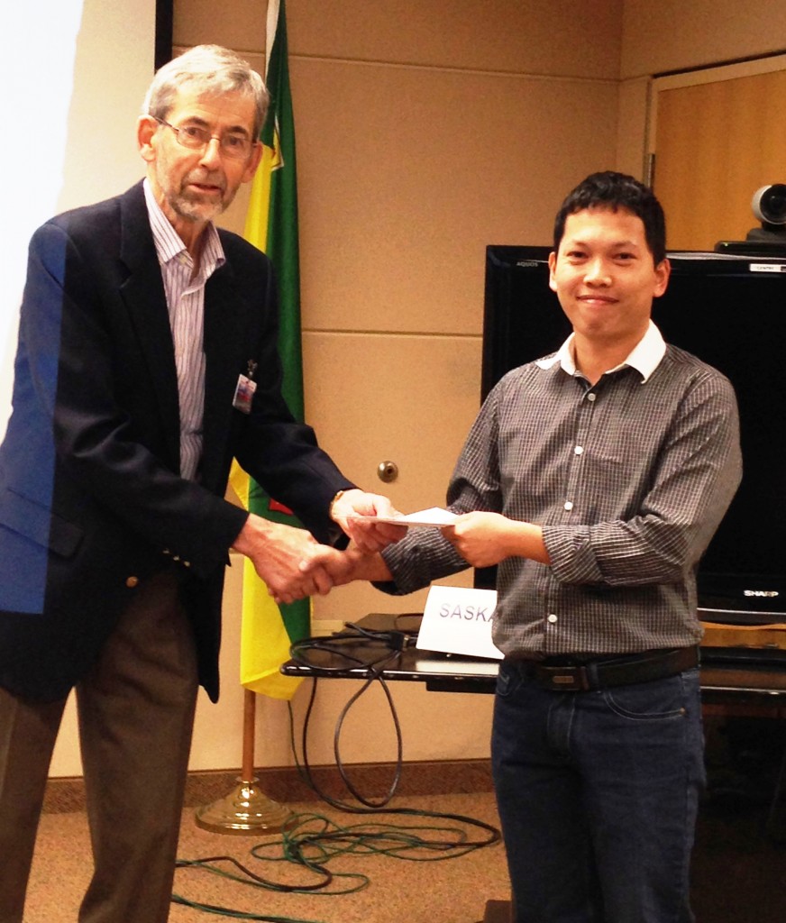 CPS-SK paper prize winner Huy To